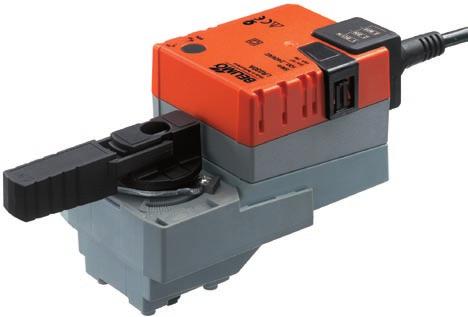 echnical data sheet Rotary actuator LRA Rotary actuator for and -way (control) ball valves orque 5 Nm Nominal voltage AC.