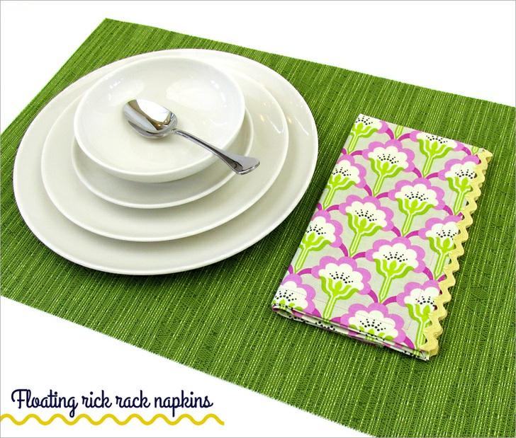 As mentioned above, our napkins finish at