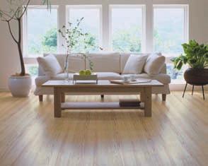 A wooden floor the first furniture in the room! Ash Whitesand Sonate 1 strip Ash Sonate 1 strip Interior design is easy with the right products.