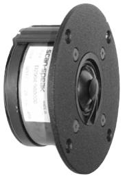 This offers more control and reduces distortion and loss that occur at the center of the dome on dome tweeters.