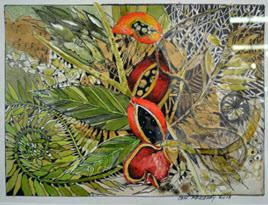Thursday: Exploring Mixed Media with Cath Meharry 10.00-12pm Cost: $30pp materials provided.