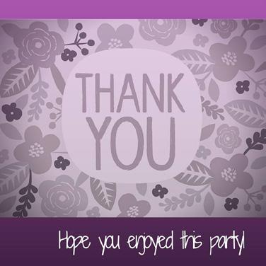 Party Post # 6: THANK YOU! {7:30 PM!} Thank You!!!! That s IT!!!! Thank you for taking time out to learn about these amazing skin care products!