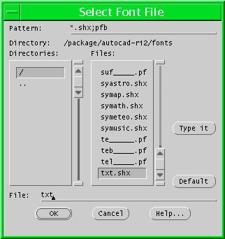 A Text Style is a set of parameters that AutoCAD uses to control how text is created. All AutoCAD drawings have a default text style called STANDARD, which uses the stick-like txt font.