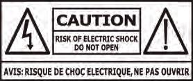 MAINTENANCE INSTRUCTIONS IN WARNING TO REDUCE THE RISK OF FIRE OR ELECTRICAL SHOCK DO NOT EXPOSE THE 1) Read these instructions. 2) Keep these instructions. 3) Heed all warnings.