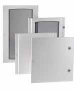 --To fit them, it is supplied 4 c shape common elements, to fix the hinges and the cabinet lockers. This allows doors to be reversibles.