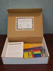 Pencils Instructions: The ABC s at Home with Me Family Literacy Tool Kit includes basic items to