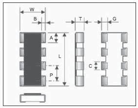 DIMM Description and Physical Dimensions The resistors array is constructed in a high grade ceramic body (aluminum oxide).