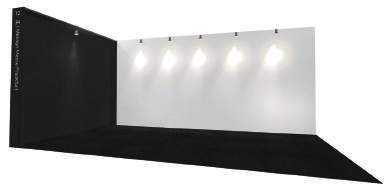 7m) *If your booth is located along aisles and is visible by visitors, decoration cost for the back side of the partitions is additionally required.