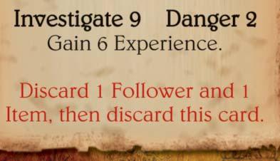 You can also assign multiple Followers to the same Investigation. All die rolls assigned to an Investigation are combined. You can only use each of your Followers once per turn.