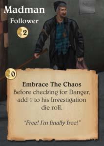 Herbert West (4) (0) Reanimation When a Follower is Discarded (except when Discarded from under this card), place it