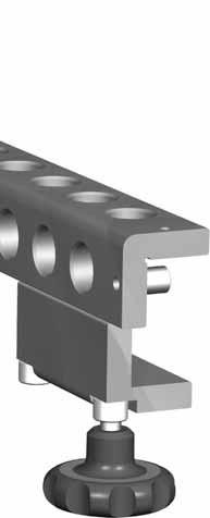 The dowel jig is designed for IGM dowel bits from HM material that are clamped into a special boring bush.