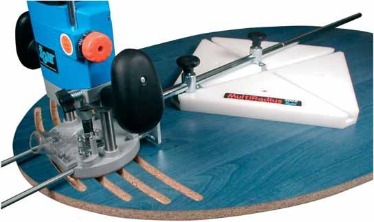 ROUTER TABLES, JIGS & ACCESSORIES Ellipse & Circle Cutting Jig Designed to enable cutting of ellipses and circles with any type of router.