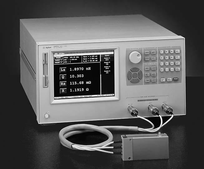 Precision LCR Meters Designed for measurement precision and ease-of-use, this family of LCR meters fits both R&D and production applications.