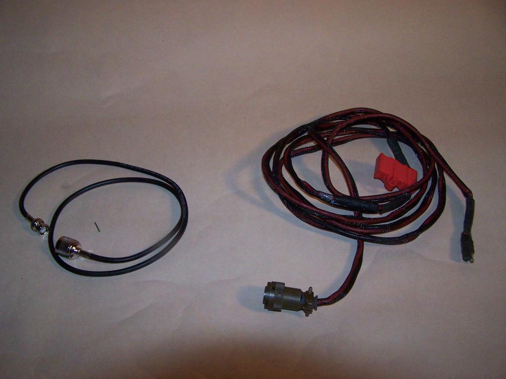 Cables required for aircraft installation 3ft coax with N connector and