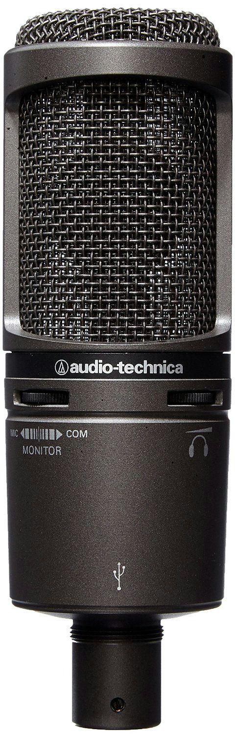 Audio Technica AT2020USB PLUS Cardioid Condenser USB Microphone Price: $139.