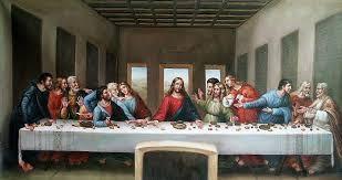 The Earthly Experience in Art This is also mirrored in Da Vinci's The Last Supper,