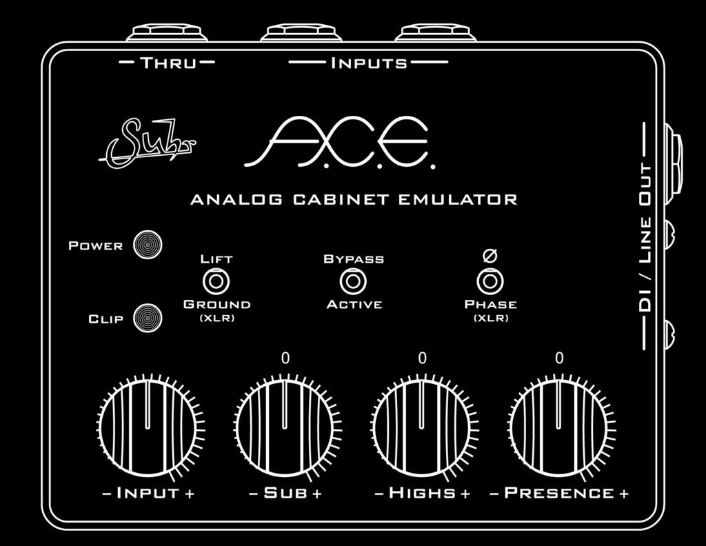 Controls INPUT: This control functions only when using the From Amp input. It is used to set the volume of your amp signal before it goes through the filter.