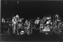 The Allman Brothers Band performs at the Macon Coliseum, April 9, 1971, less than a month after recording their fabled "At Fillmore East" album.
