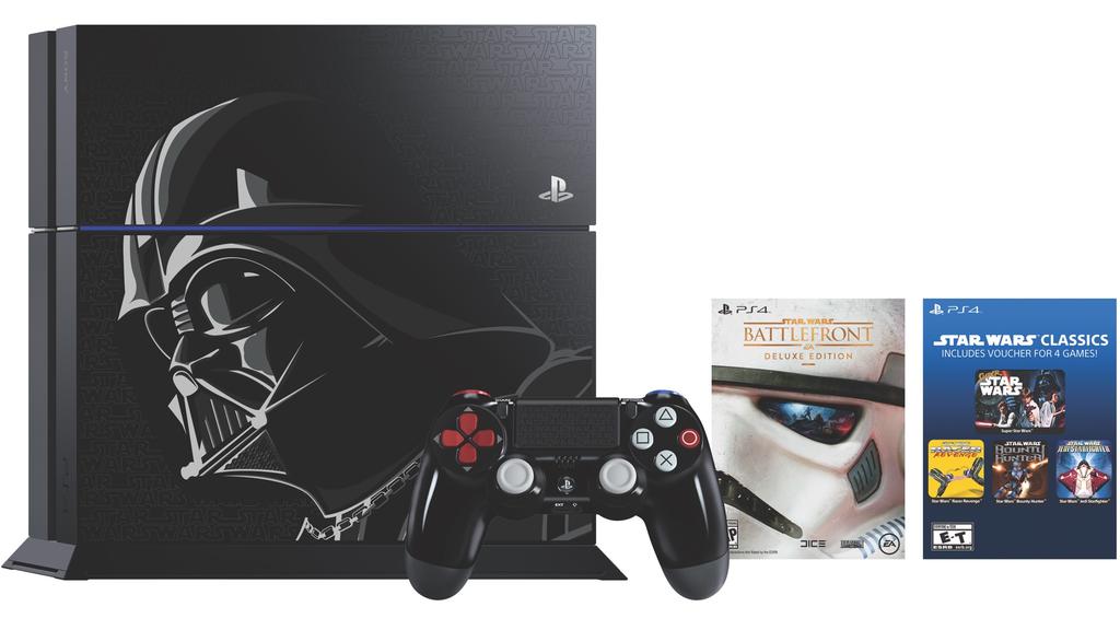 PlayStation 4 Limited Edition Star Wars Battlefront 500GB Bundle PRE-ORDER NOW, available 17/11/15 - $678.