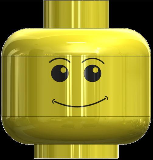 62 61 Draw the face to your own design or copy one from a Lego figure. Note: YOU MUST STICK TO CLOSED SHAPES, NO SINGLE LINES. Try the slot tool for mouth, eyebrows etc.
