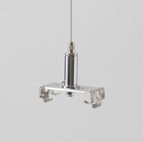 Suspension kit Trunking system 1440 Steel cable adjustable at the base, required for hanging installation and available in two
