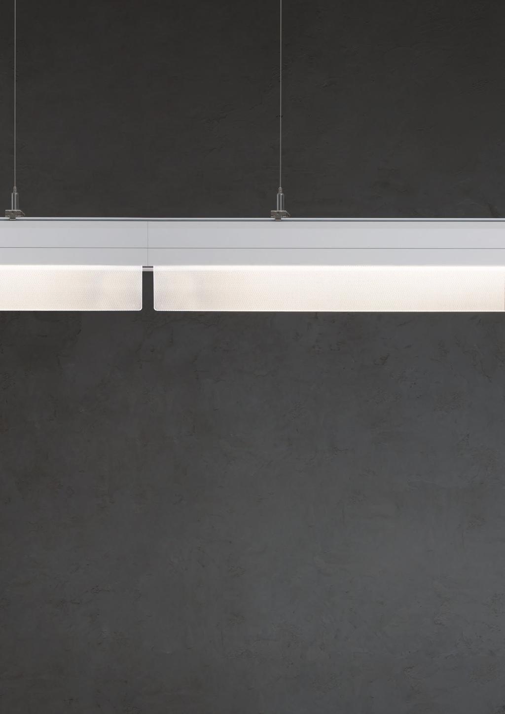 Versatile and efficient Trail: Linear LED Trunking System Trail is an innovative LED system in continuous rows, providing an optimal solution when lighting large merchandising areas: configurable