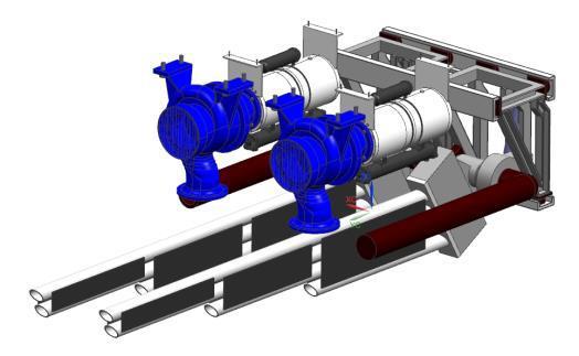following equipment: Subsea Electric Motor / Water Pumps Jetter Assemblies Jetter Manifold Assemblies Sudsea Hydraulic