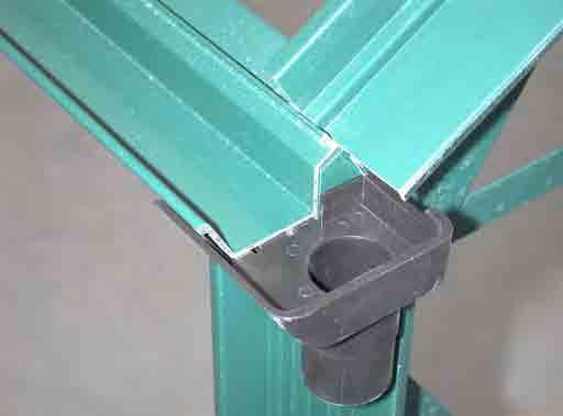 these on the gutter rail as shown below. 2.