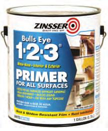 Water-Based Primer-Sealer All purpose, all surface. Easy clean-up.