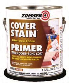 Oil-Based Primer-Sealer Premium hiding power indoors and out This unique oil-based primer is formulated to fast and yet remain flexible and