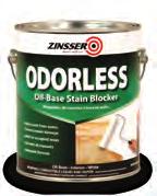 When you need the stain-blocking performance of an oil-based primer without any solvent odor choose Rust-Oleum Zinsser Odorless Oil-Base Stain Blocker.