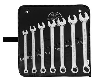 Combination Features: Corrosion resistant. Forged from highest quality alloy-steel. Open-end and box wrenches have the same size opening on each end.