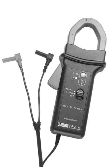Clamp-on AC/DC current probes PAC Series The is a range of professional AC/DC clamp-on current probes designed to meet the very latest in safety and performance standards.