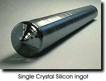 Single Crystal Growth The silicon crystal (in some cases also containing doping)