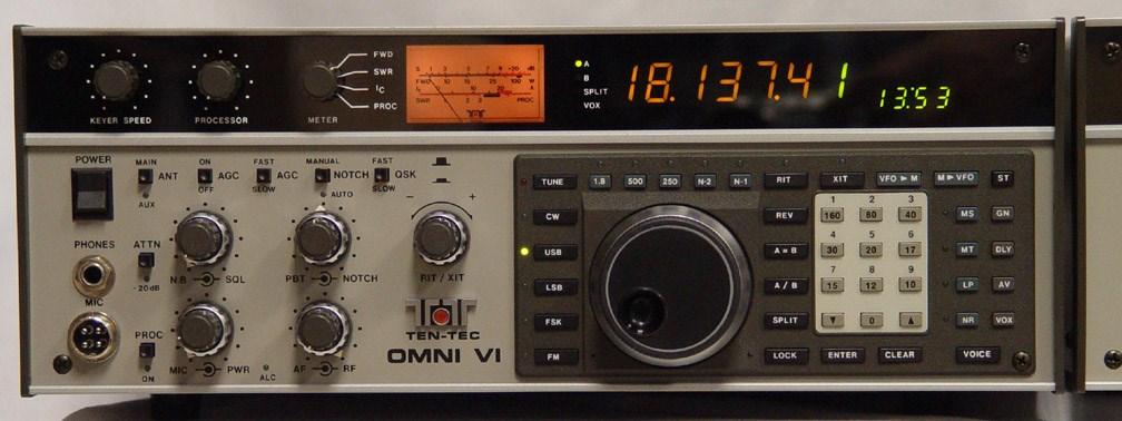 100 Watts Output: Noise Blanker: Pass Band Tuning: SSB,CW,FM, FSK Modes: Clock: Notch: Optional