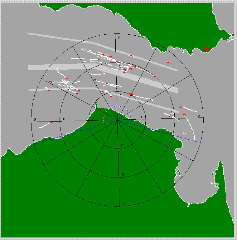 The images were collected in the period 27 Aug 2003 26 Sept 2003 plus one image on 10 June 2003. At the same days also data on ship traffic from coastal and port radars were collected.