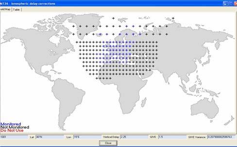 In addition, users can receive messages from the current three EGNOS GEO satellites (PRNs 120, 124 and 126). SISNeT UAS 3.