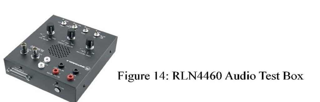 To use the RLN4460, configure it as described on this screen using the radio s tuning cable, then press