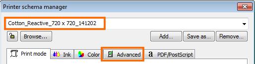 Workflow In the upper part of the window, the Workflow options can be used to define some initial parameters.