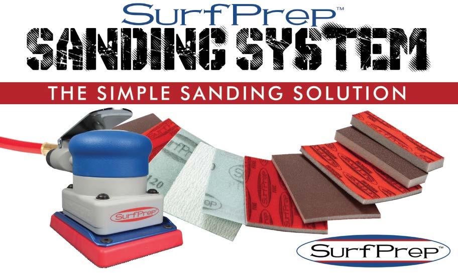 SurfPrep has fine-tuned its variety of sanding systems by adding new products to the kits.