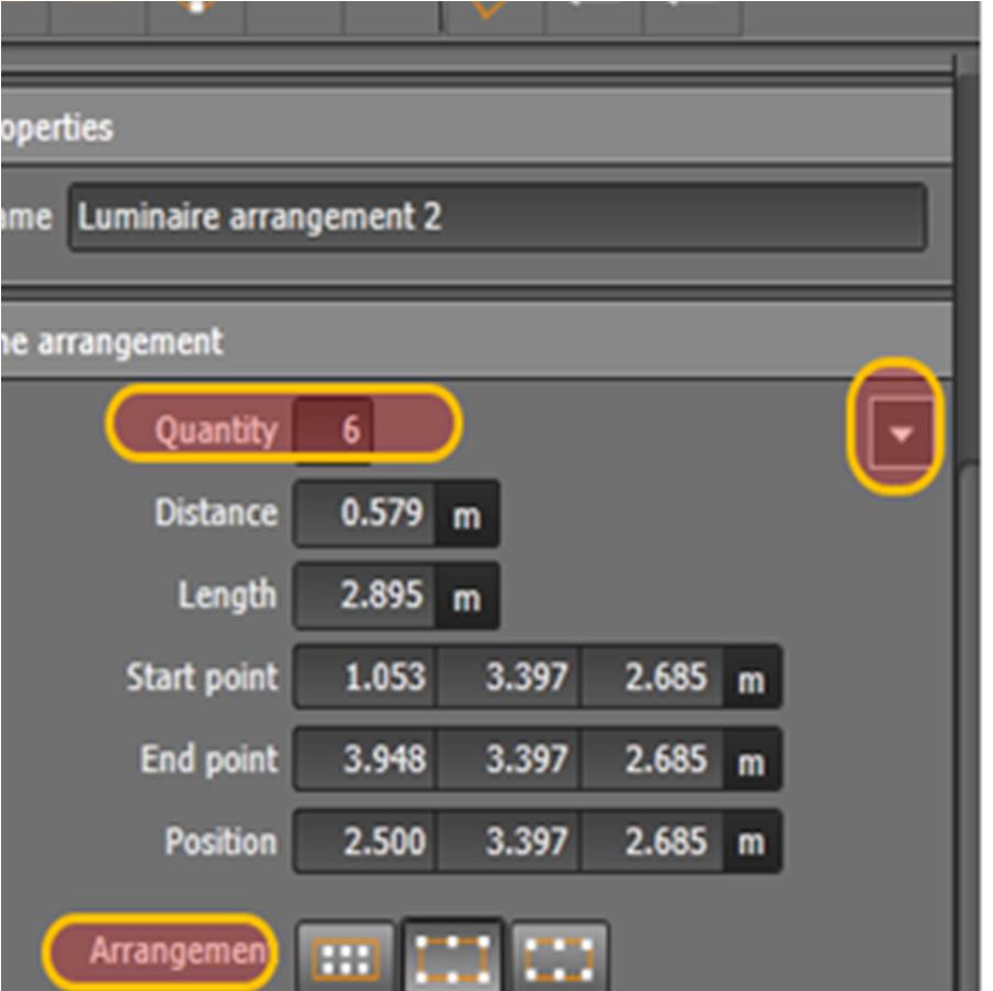 DIALux evo Tutorial 02 Put the quantity as required to keep the luminaries in a