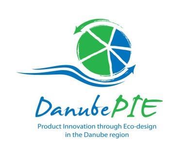 DanubePIE Product Innovation through Eco-design in the Danube region Project main goal is to raise awareness among SMEs in Danube region regarding ecodesign issues.