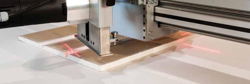 Precise laser alignment, state-of-the-art base design and exceptional dust collection make for clean efficient and accurate production.