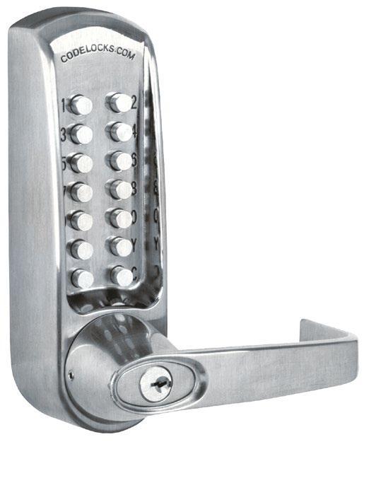 Suitable for use with the Exidor 00 & 300 series, the 3 offers access from the outside of the door.