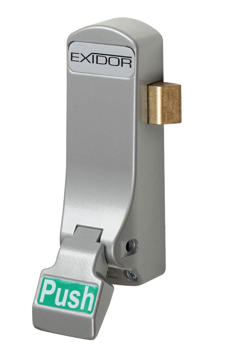 Introducing the 00/300 Series Bolts & Latches Exidor Ltd is a UK based engineering company manufacturing a comprehensive, high specification range of innovative panic and emergency exit hardware.