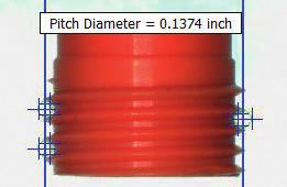 Disposable Pitch Diameter prefilled