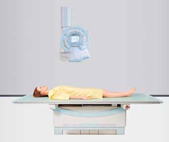 System Operation Even Easier Synchronized Vertical Movements of X-Ray Tube Unit and BK-200 Bucky Table The focal point of the X-ray tube unit
