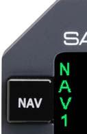 BASIC OPERATION Heading data from the directional gyro and fluxgate compass is always applied directly to the SN4500 s compass card display, while other types of sensor data can be displayed in