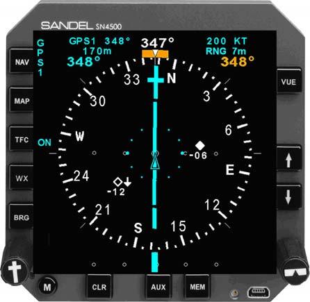 TRAFFIC DISPLAY INTERFACE TRAFFIC DISPLAY INTERFACE CHAPTER 8 TRAFFIC DISPLAY INTERFACE The SN4500 can display nearby transponder equipped aircraft when interfaced with a compatible TAS or TCAS