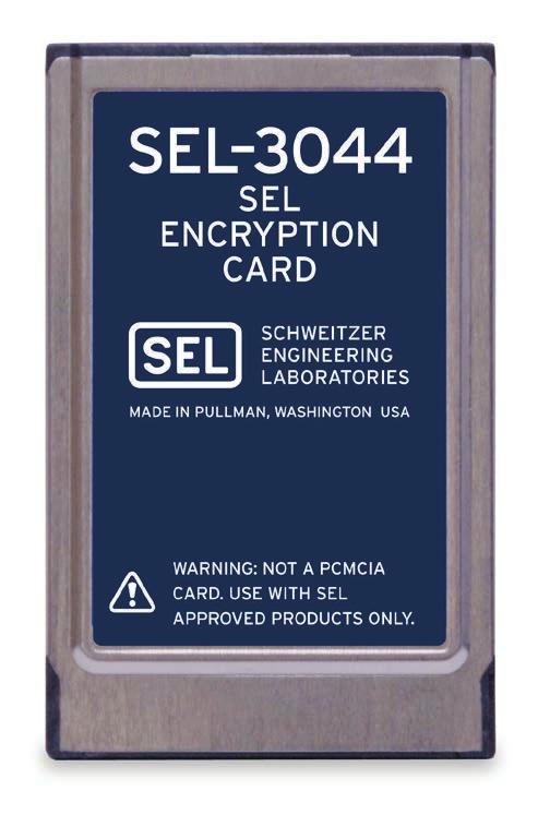 Encryption Protects Against Eavesdropping and Unauthorized Control Order the radio with an SEL-3044 SEL Encryption Card to cryptographically secure your valuable data.